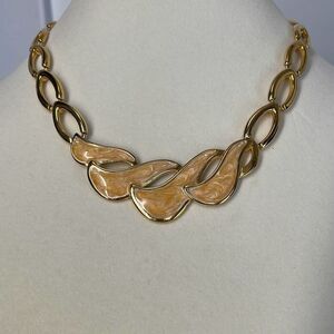 Vintage Napier wave choker style necklace.